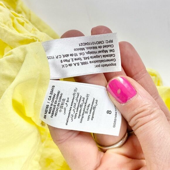 Peek kids yellow lightweight shorts romper 8 - Picture 7 of 8
